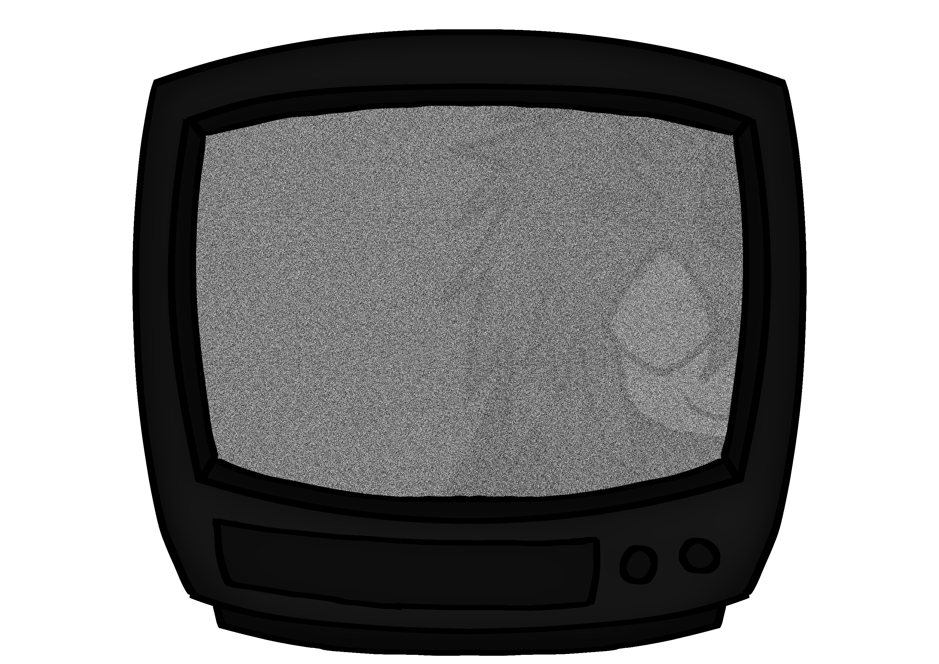 the same tv, nothing interesting than just pure static.. Though, you see a face. Probably your imagination.